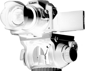 a DLSR video camera